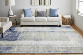 Feizy Clio 39K3F Blue/Green Area Rug Lifestyle Image