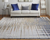 Feizy Clio 39K4F Navy/Gray Area Rug Lifestyle Image