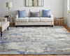 Feizy Clio 39K6F Blue/Gray Area Rug Lifestyle Image