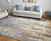 Feizy Clio 39K6F Blue/Tan Area Rug Lifestyle Image