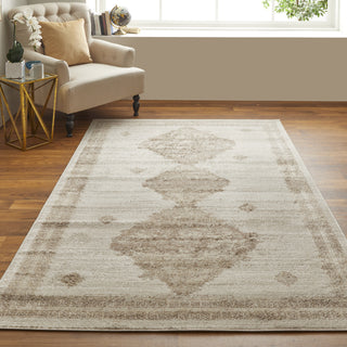 Feizy Camellia 39K9F Tan/Ivory Area Rug Lifestyle Image