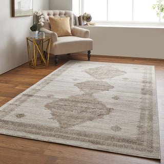 Feizy Camellia 39K9F Tan/Ivory Area Rug Lifestyle Image