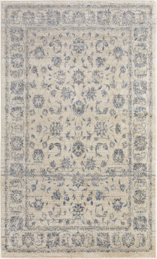 Feizy Camellia 39KCF Ivory/Blue Area Rug main image