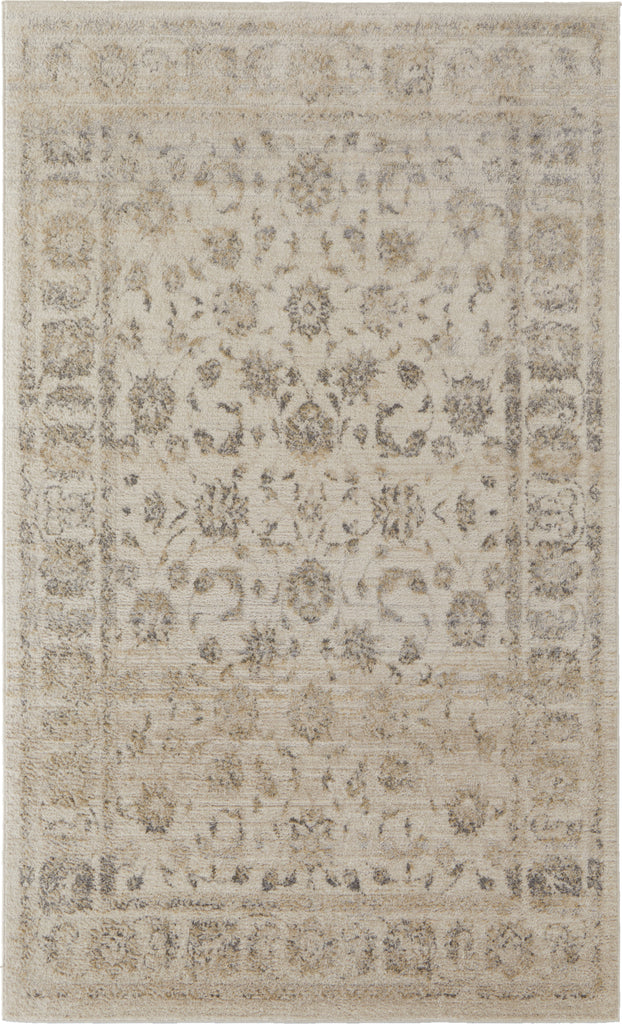 Feizy Camellia 39KCF Ivory/Gray Area Rug main image