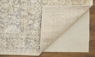 Feizy Camellia 39KDF Gray/Beige Area Rug Corner Image