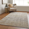 Feizy Camellia 39KDF Gray/Beige Area Rug Lifestyle Image