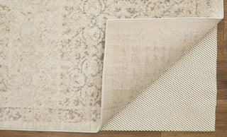 Feizy Camellia 39KEF Ivory Area Rug Corner Image