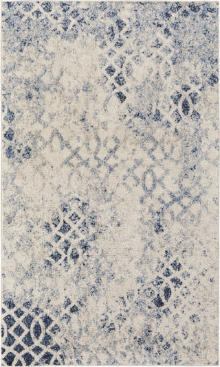 Feizy Camellia 39KGF Ivory/Blue Area Rug main image