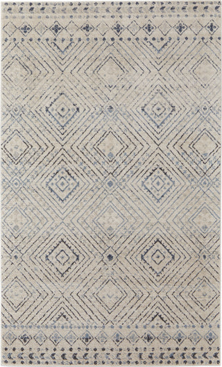 Feizy Camellia 39KJF Ivory/Blue Area Rug main image