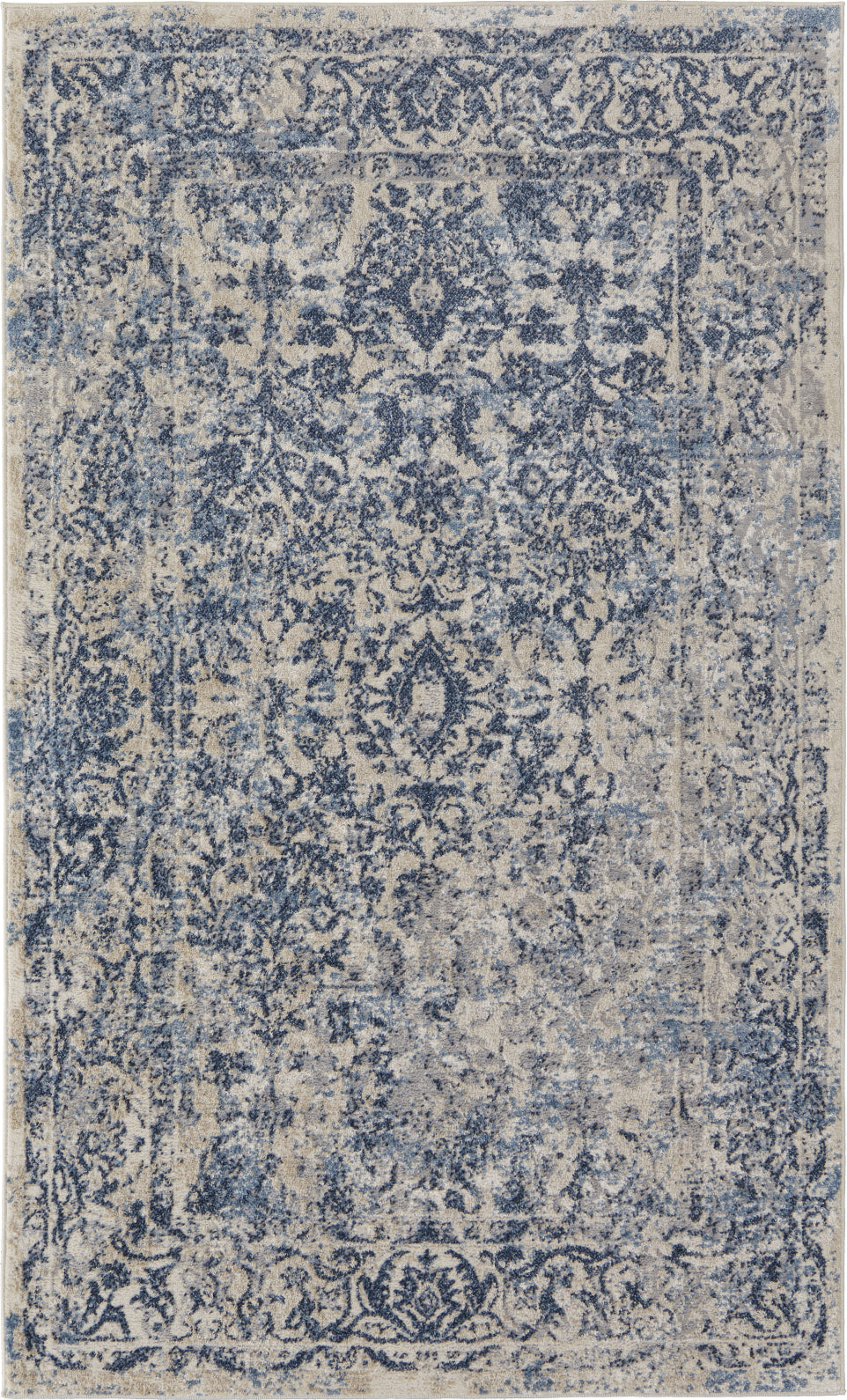 Feizy Camellia 39KIF Blue/Ivory Area Rug – Incredible Rugs and Decor