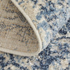 Feizy Camellia 39KMF Blue/Ivory Area Rug Pattern Image