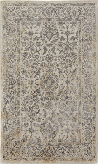 Feizy Camellia 39KMF Gray/Ivory Area Rug main image