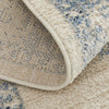Feizy Camellia 39KNF Blue/Ivory Area Rug Pattern Image