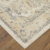 Feizy Camellia 39KNF Ivory/Charcoal Area Rug Lifestyle Image
