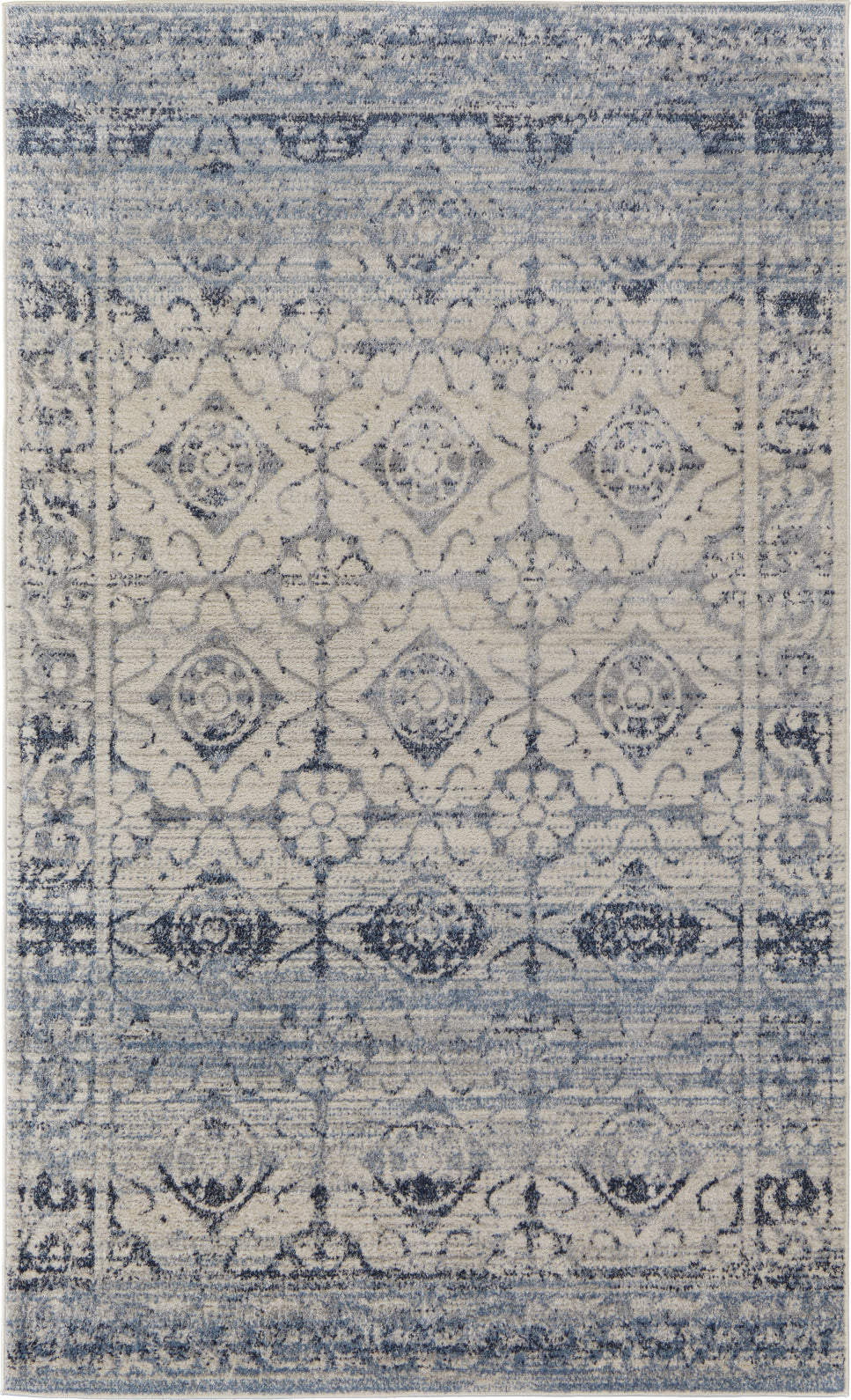 Feizy Camellia 39KIF Blue/Ivory Area Rug – Incredible Rugs and Decor