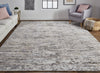 Feizy Conroe 6821F Gray Area Rug Lifestyle Image Feature