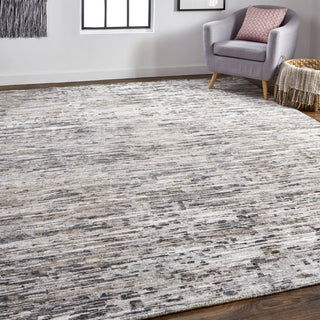 Feizy Conroe 6821F Gray Area Rug Lifestyle Image