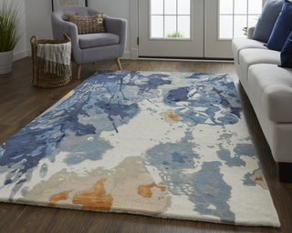 Feizy Dafney 8871F Blue Area Rug Lifestyle Image