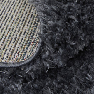 Feizy Darian 39K0F Black/Charcoal Area Rug Detail Image