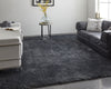 Feizy Darian 39K0F Black/Charcoal Area Rug Lifestyle Image