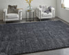 Feizy Darian 39K0F Black/Charcoal Area Rug Lifestyle Image