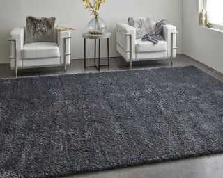 Feizy Darian 39K0F Black/Charcoal Area Rug Lifestyle Image