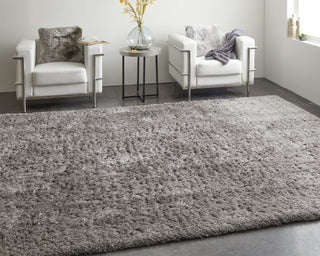 Feizy Darian 39K0F Gray Area Rug Lifestyle Image