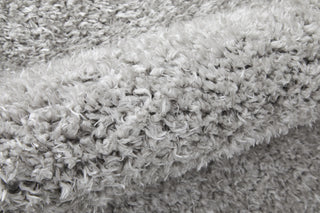 Feizy Darian 39K0F Light Gray Area Rug Corner Image