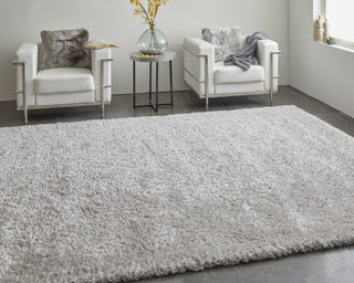 Feizy Darian 39K0F Light Gray Area Rug Lifestyle Image