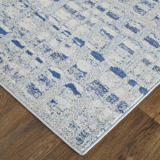 Feizy Edgemont 39ILF Blue Area Rug Lifestyle Image