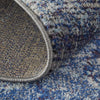 Feizy Edgemont 39IQF Blue/Purple Area Rug Detail Image