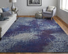 Feizy Edgemont 39IQF Blue/Purple Area Rug Lifestyle Image Feature