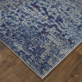 Feizy Edgemont 39IQF Blue/Purple Area Rug Lifestyle Image