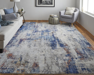 Feizy Edgemont 39IRF Multi/Ivory Area Rug Lifestyle Image Feature