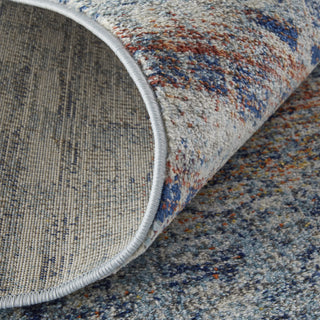 Feizy Edgemont 39IUF Blue/Multi Area Rug Detail Image