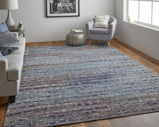 Feizy Edgemont 39IUF Blue/Multi Area Rug Lifestyle Image