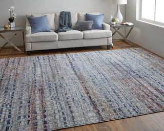 Feizy Edgemont 39IUF Blue/Multi Area Rug Lifestyle Image