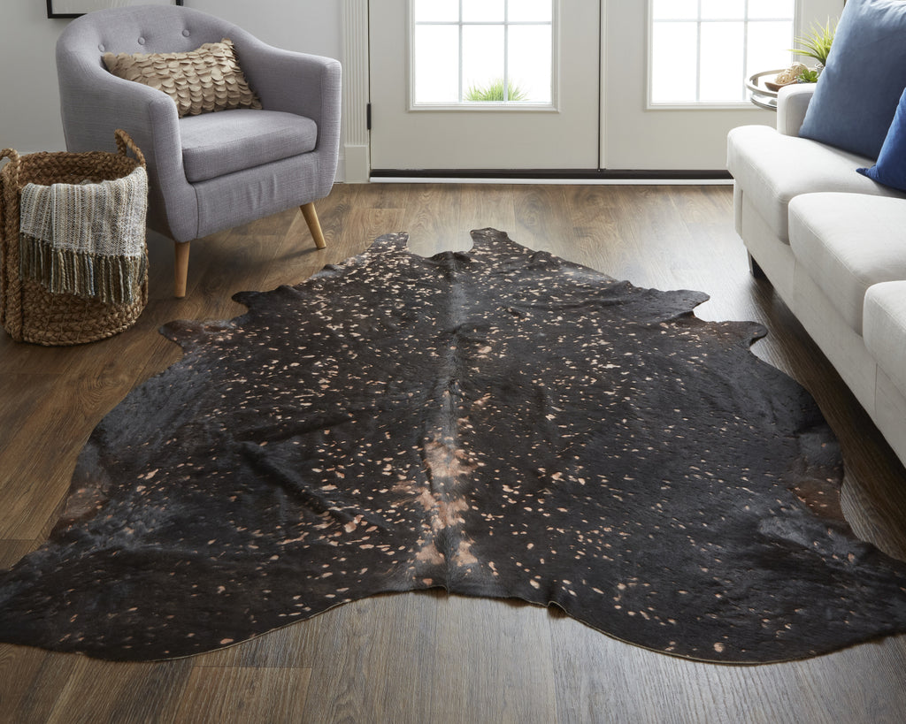 Feizy Ellyse RAIND Copper Area Rug Lifestyle Image Feature