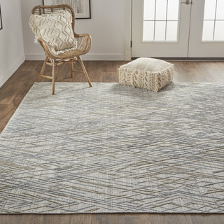 Feizy Elias 6589F Gray/Blue Area Rug Lifestyle Image