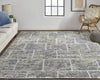 Feizy Elias 6590F Blue Area Rug Lifestyle Image Feature