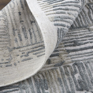 Feizy Elias 6891F Gray/Green Area Rug Detail Image