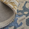 Feizy Everley 8645F Gray/Multi Area Rug Detail Image