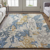 Feizy Everley 8645F Gray/Multi Area Rug Lifestyle Image