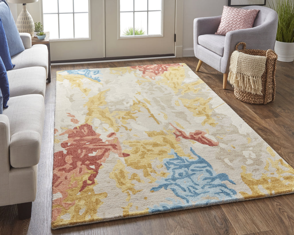 Feizy Everley 8646F Multi Area Rug Lifestyle Image Feature