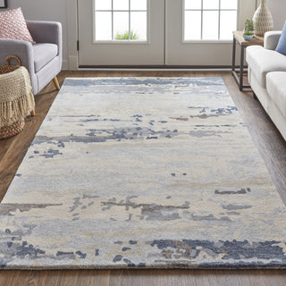 Feizy Everley 8647F Blue Area Rug Lifestyle Image