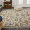 Feizy Fallon 8838F Gray/Gold Area Rug Lifestyle Image