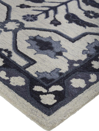 Feizy Fallon 8839F Gray/Black Area Rug Lifestyle Image