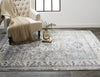 Feizy Bellini I3136 Gray/Blue Area Rug Lifestyle Image Feature