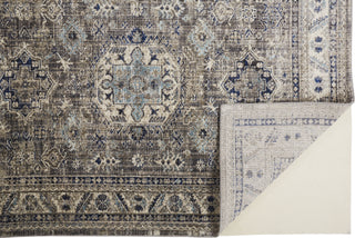 Feizy Bellini I3136 Gray/Blue Area Rug Lifestyle Image