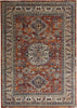 Feizy Bellini I3136 Orange/Blue Area Rug main image